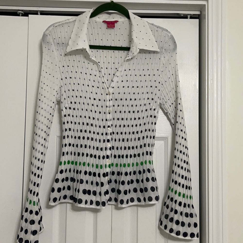 NWOT Sunny Leigh blouse Size XL